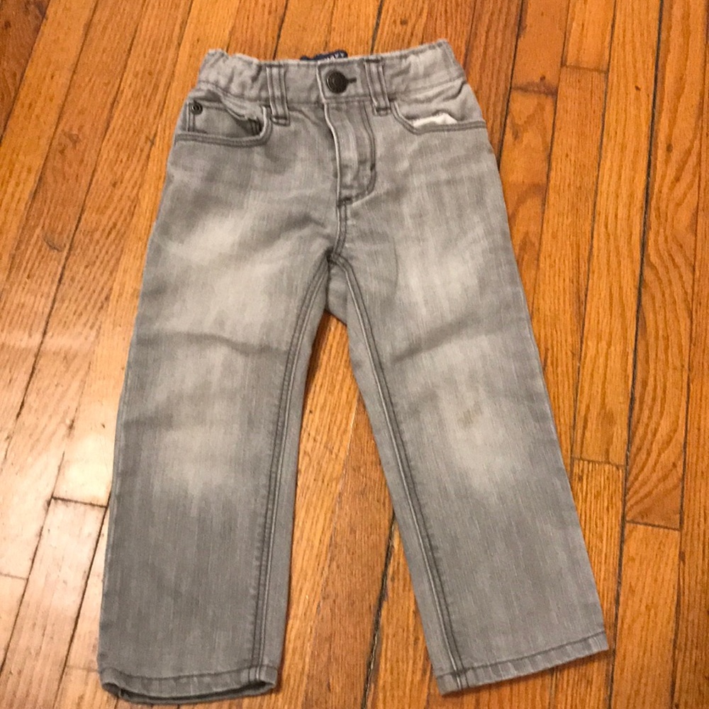 Boys 2T Grey Acid Washed